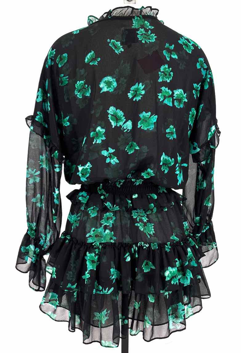 Size S MISA Black Dress