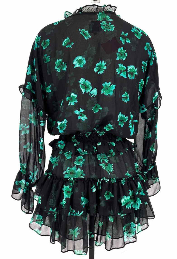 Size S MISA Black Dress