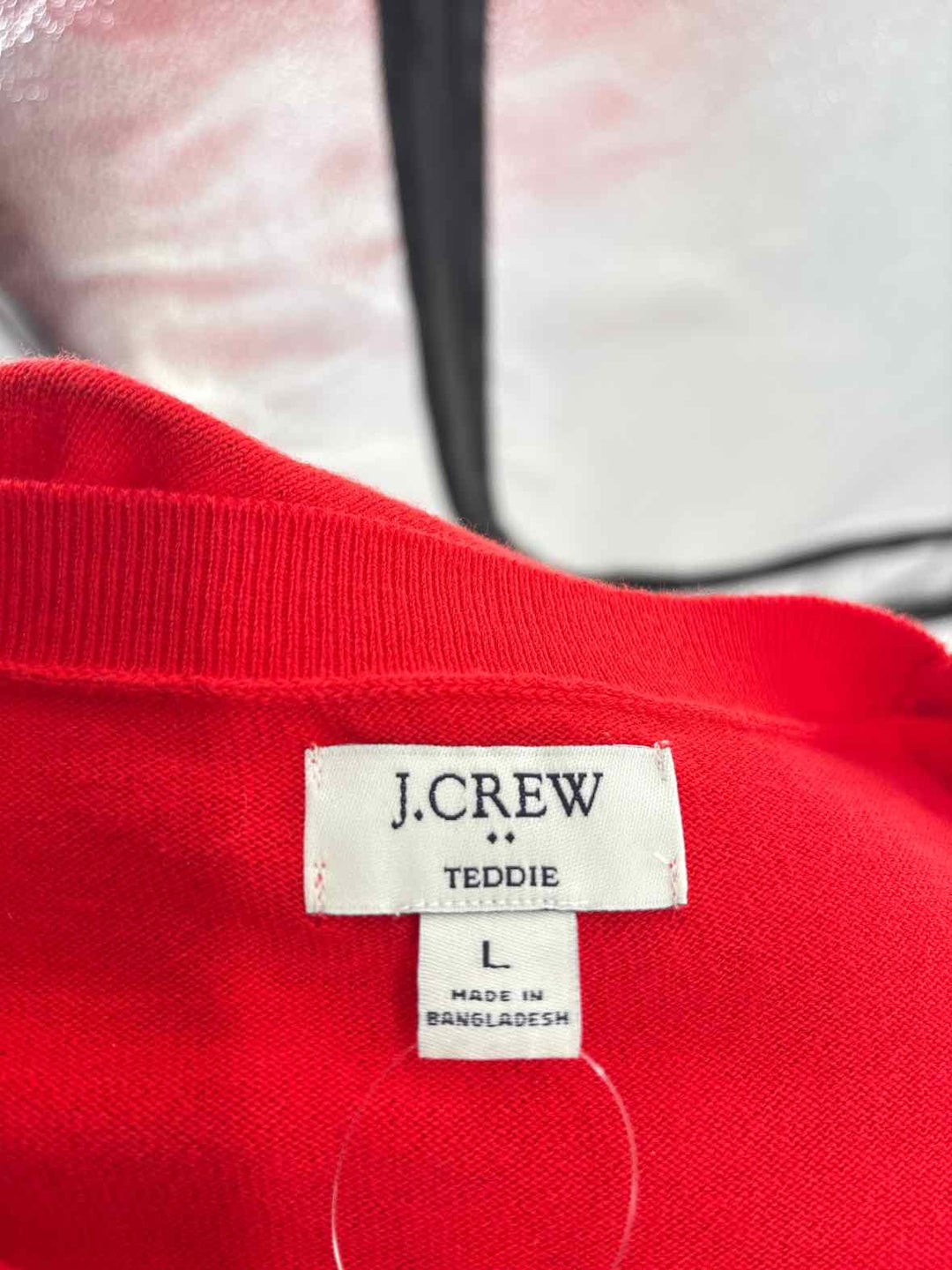 Size L J Crew Red Sweater