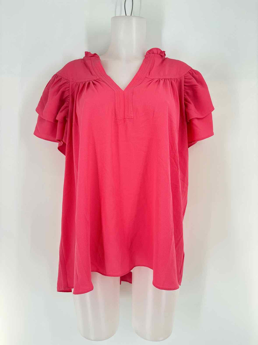 Size X ROSE + OLIVE Pink Shirt