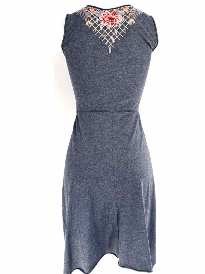 Size S Johnny Was Gray Dress