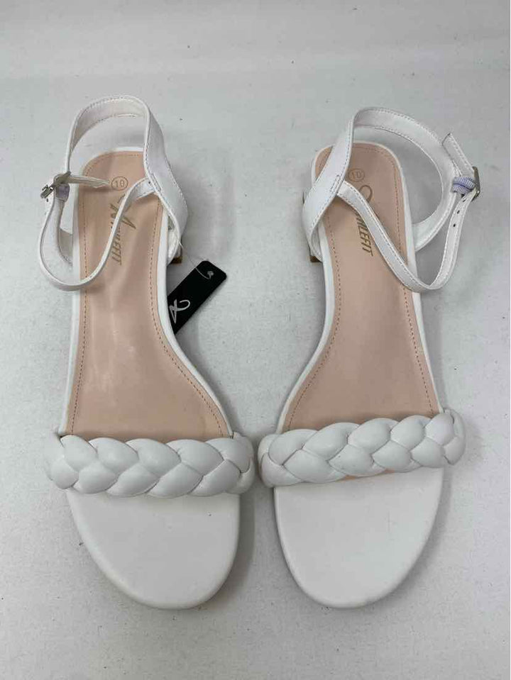 Shoe Size 10 White Sandals