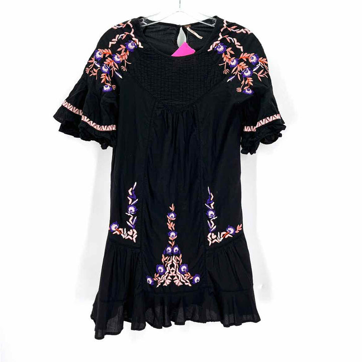 Size XS FREE PEOPLE Black Dress
