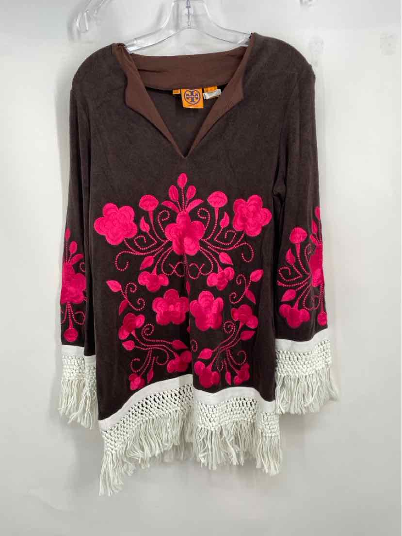 Size M Tory Burch Brown Terry Dress
