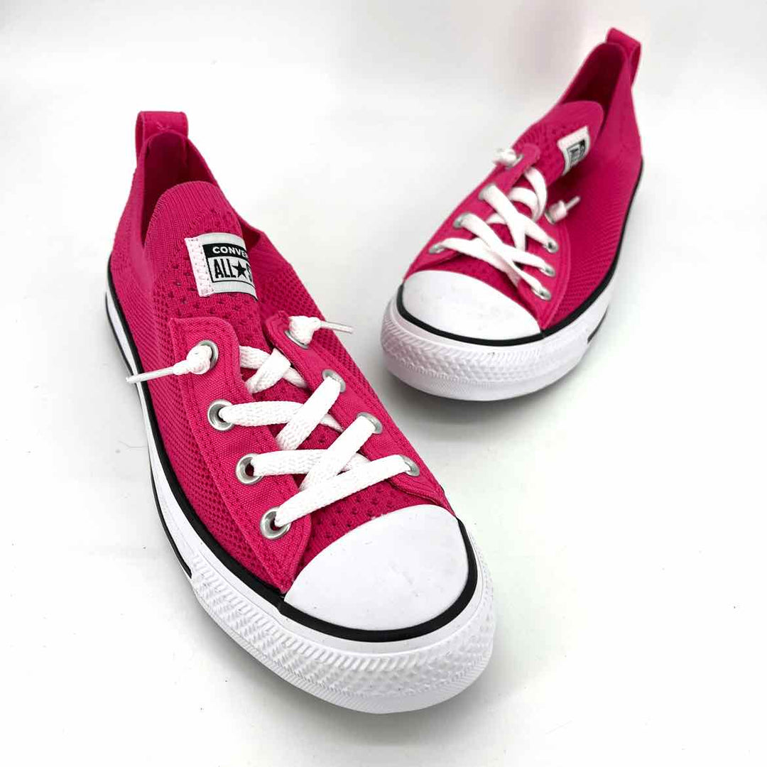 Shoe Size 9 Converse Hot Pink Knit Sneakers