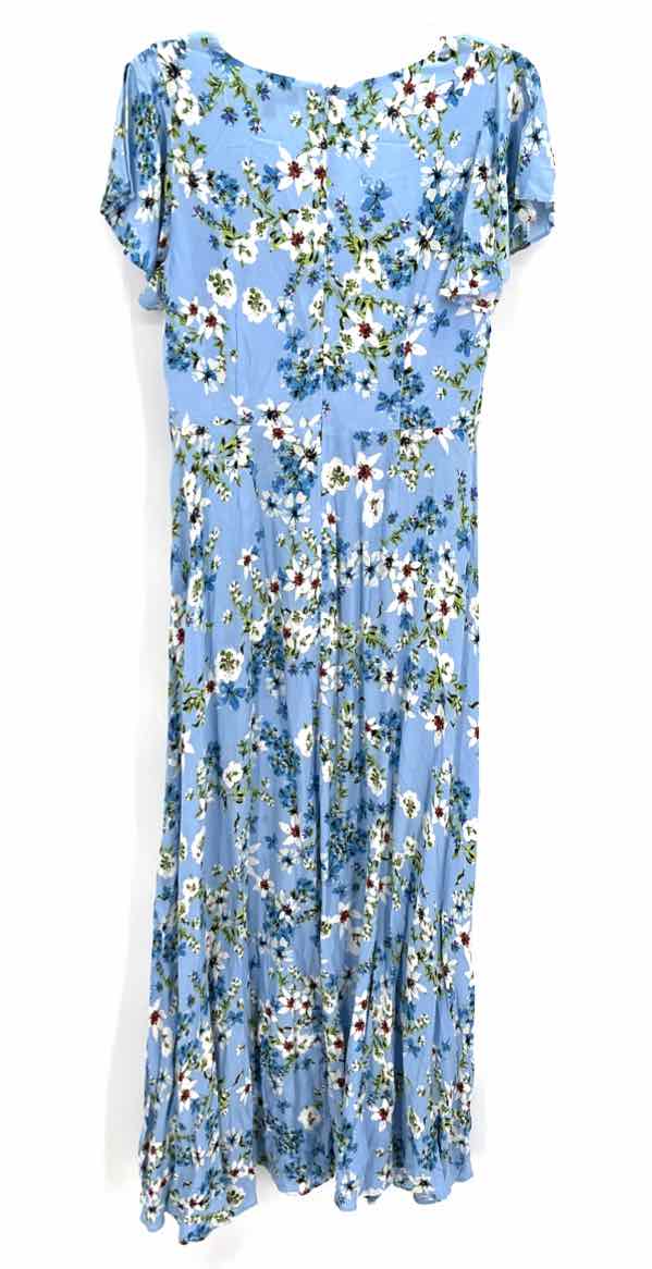 Size 8 Banana Republic Blue Print Dress