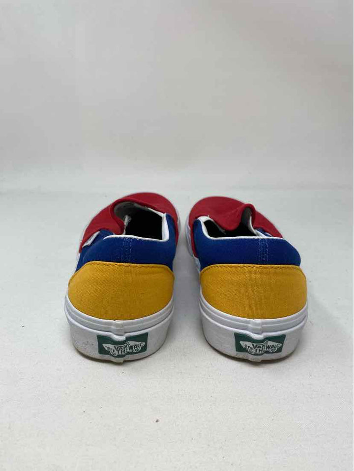 Shoe Size 7.5 Vans Multi-Color Canvas Flats