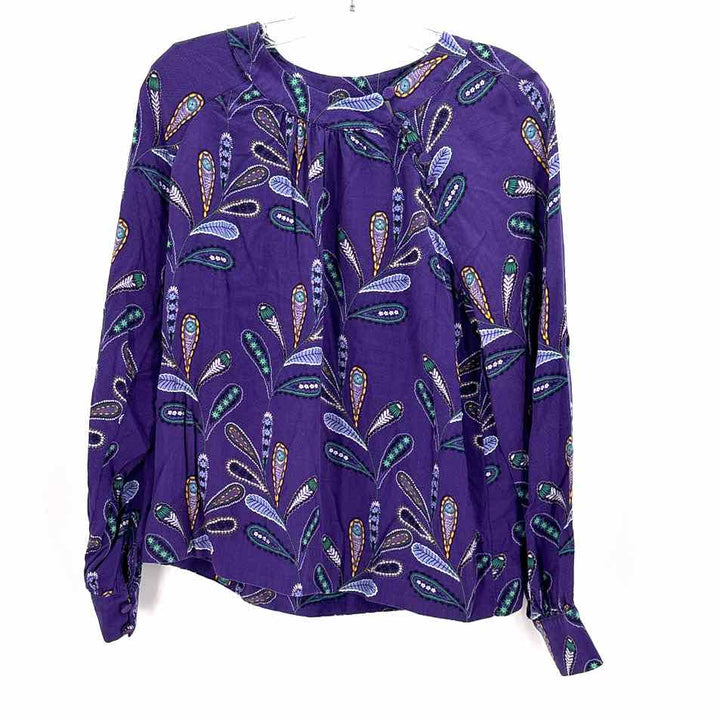 Size S LOFT Purple Shirt