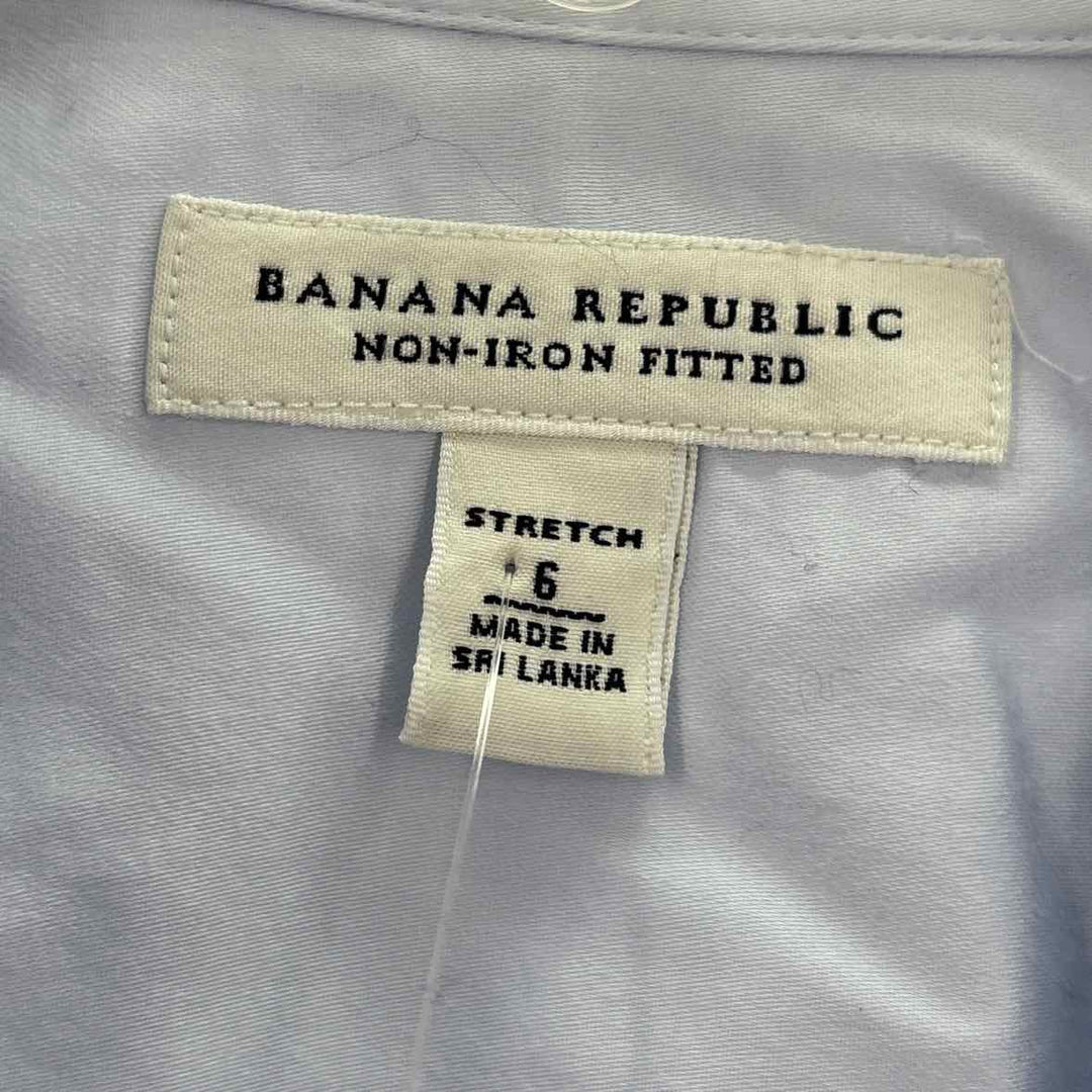 Size 6 Banana Republic Light Blue Dress