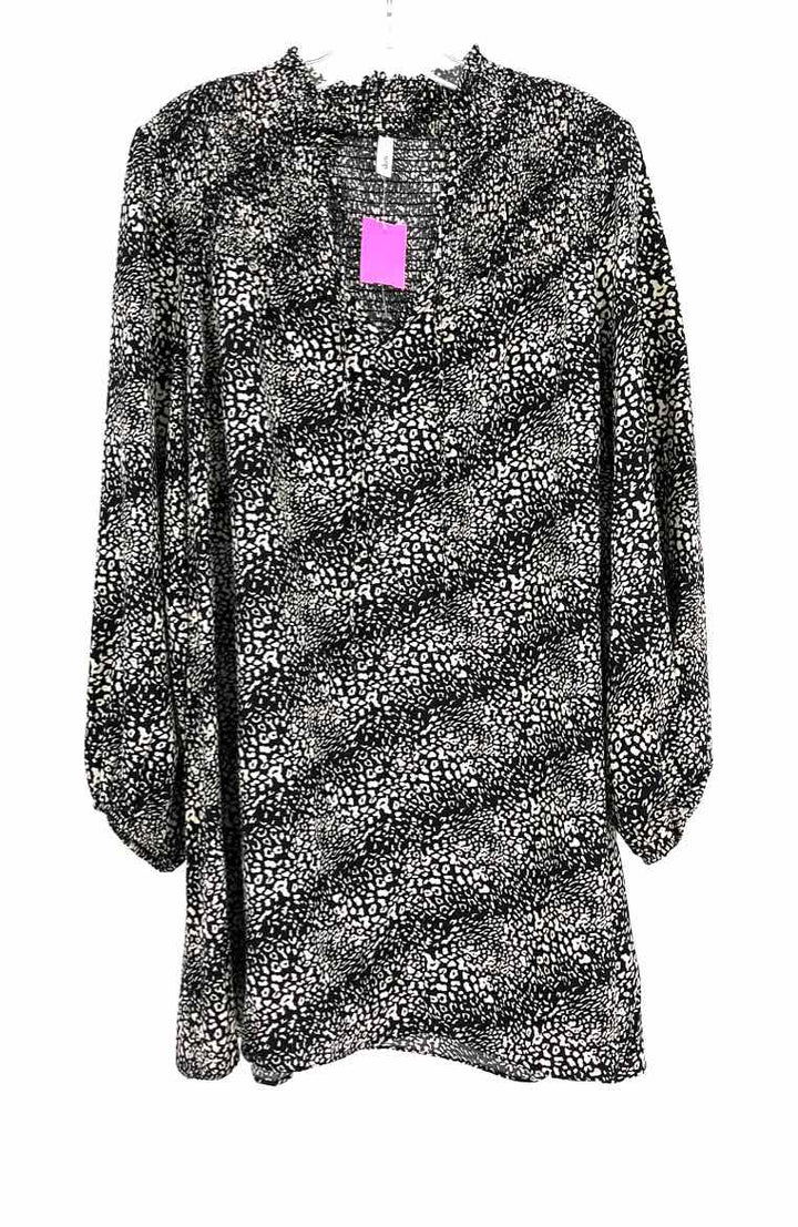 Size L GLAM Black Dress