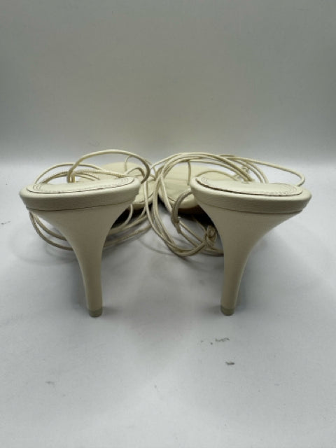 Shoe Size 39 Cream Sandals