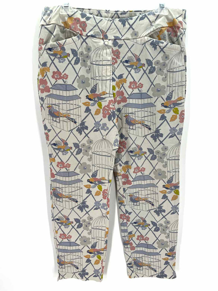 Size XXL SPARTINA gray print Pants
