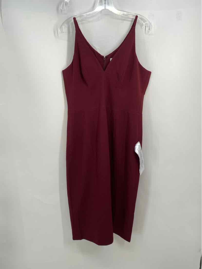 Size XXL DRESS THE POPULATION Burgundy Dress