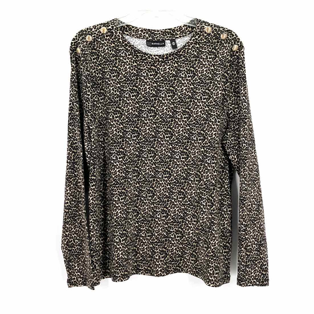 Size XXL RAFELLA Brown Shirt