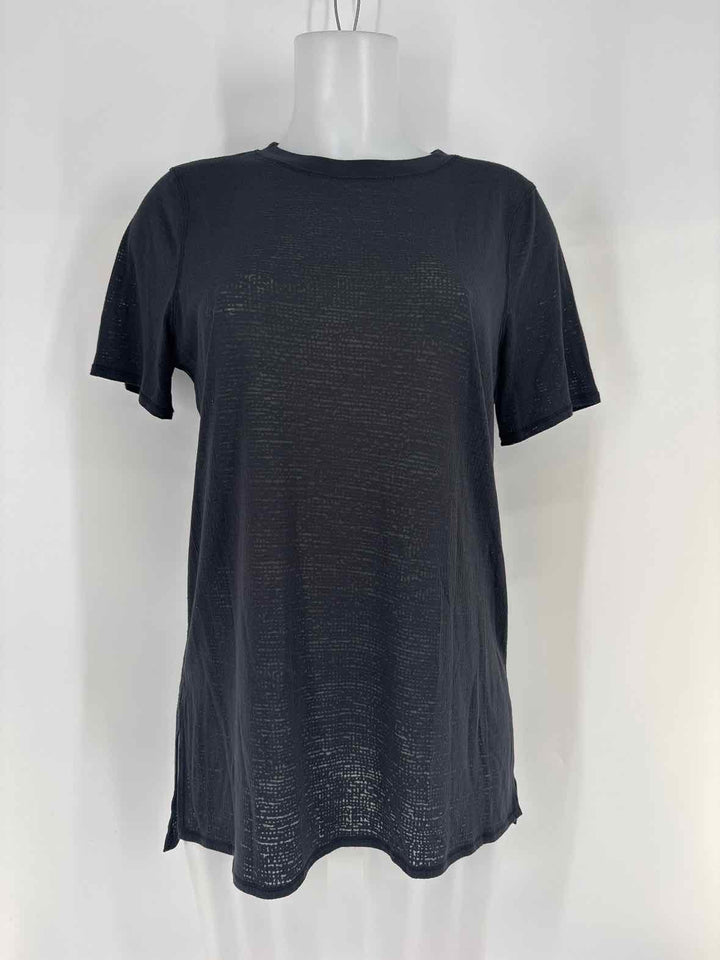 Size 6 Lululemon Black Shirt
