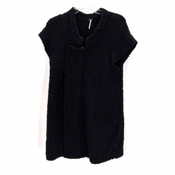 Size L FREE PEOPLE Black Knit Dress
