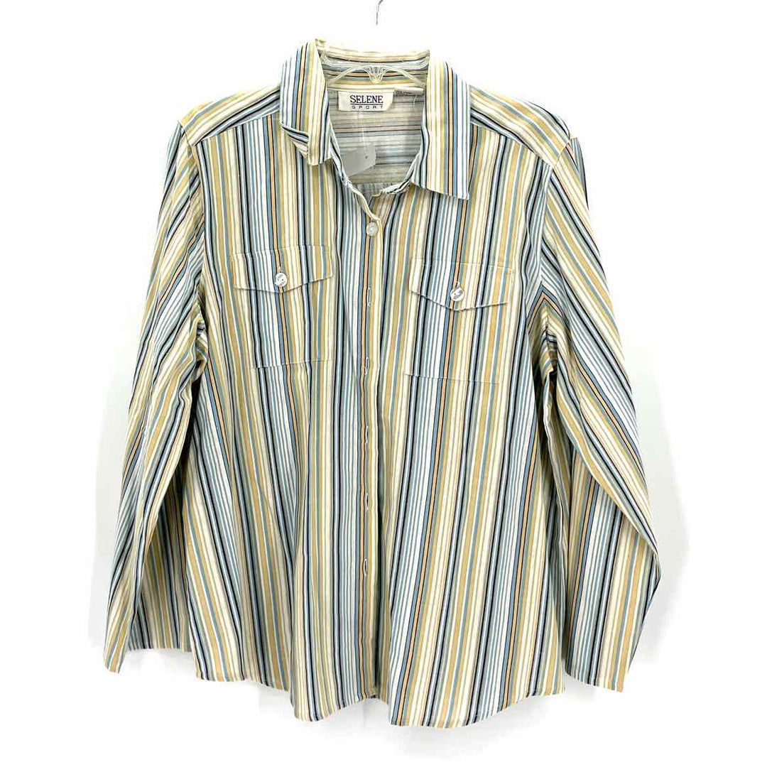 Size XL Cream Linen Shirt
