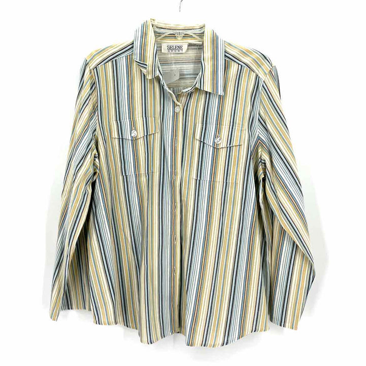 Size XL Cream Linen Shirt