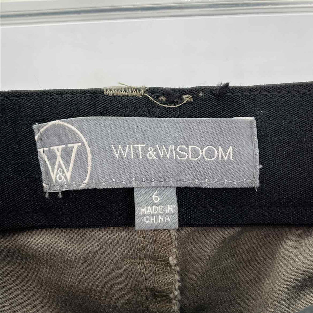 Size 6 WIT & WISDOM Tan Pants