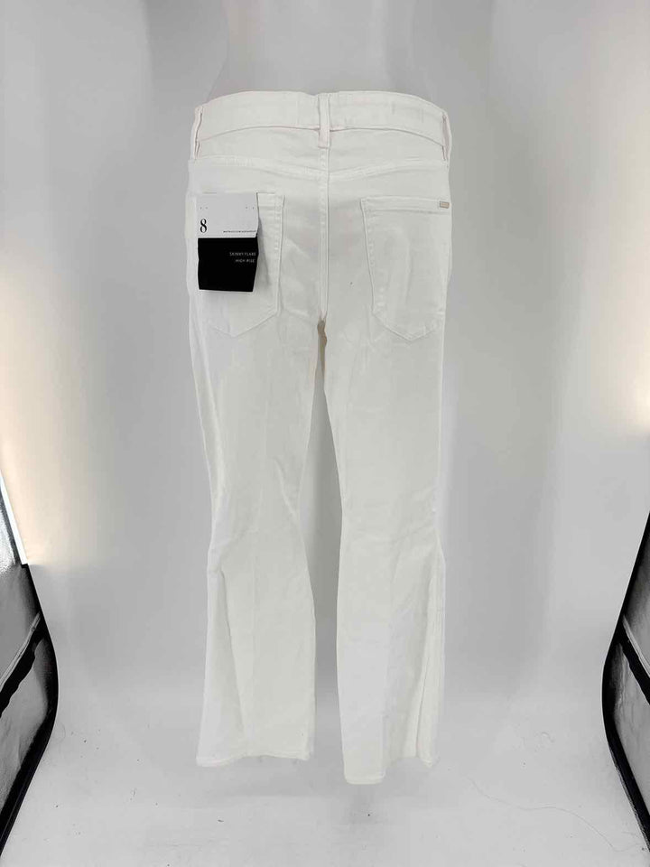 Size 8 White House Black Market White Pants