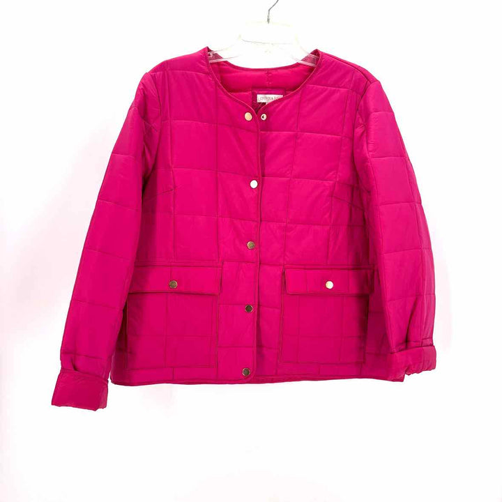 Size XL CROWN & IVY Pink Jacket