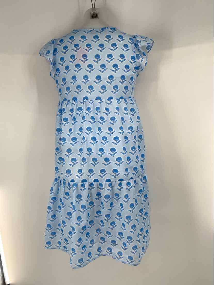 Size S J MARIE Blue Print Dress
