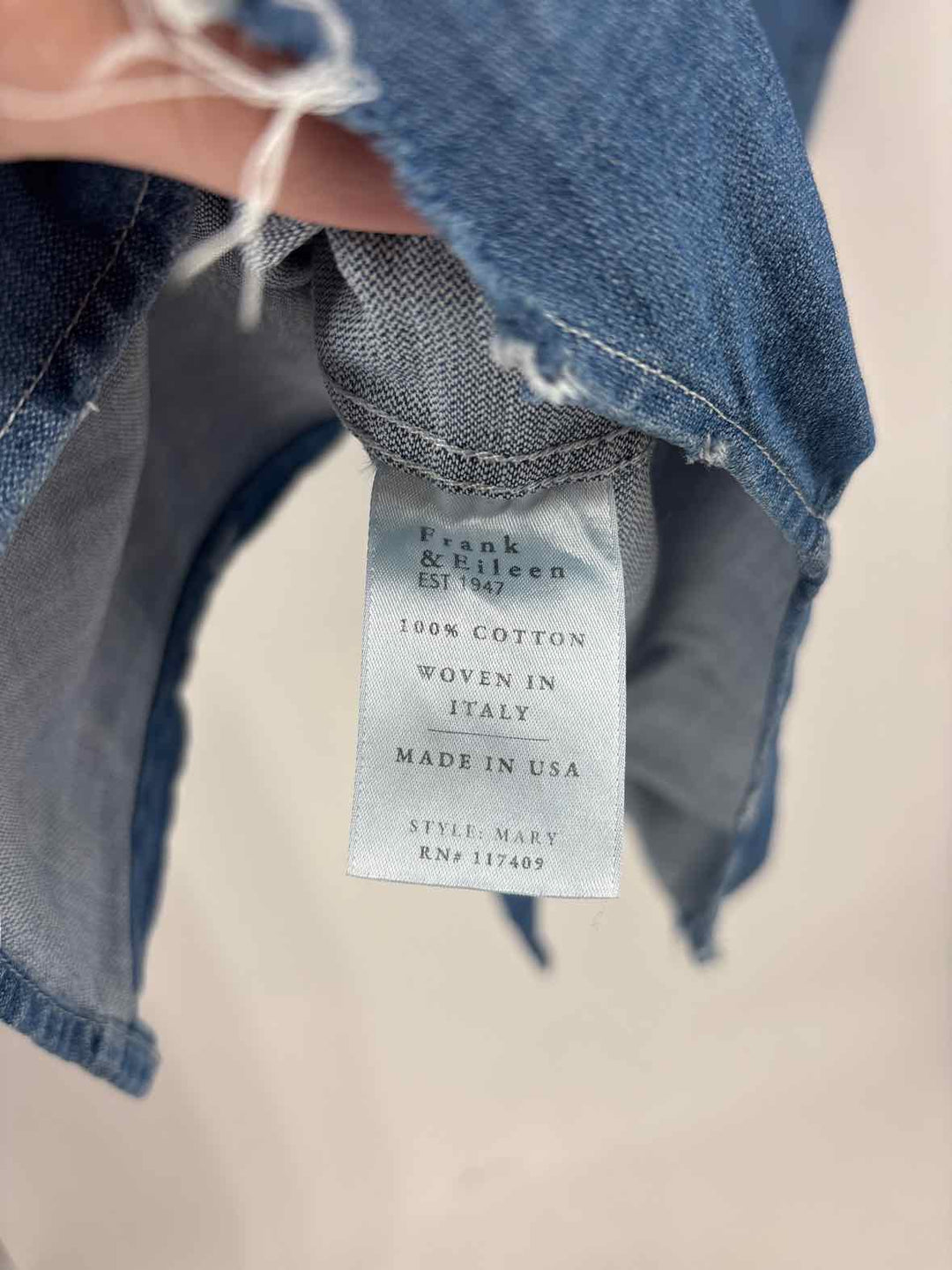 Size XL FRANK & EILEEN Denim Dress