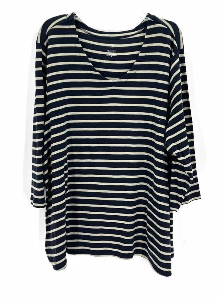 Size 4X J JILL Blue Shirt
