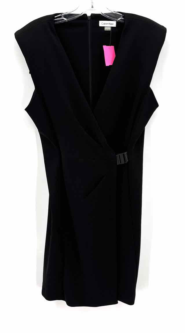 Size 8 Calvin Klein Black Dress
