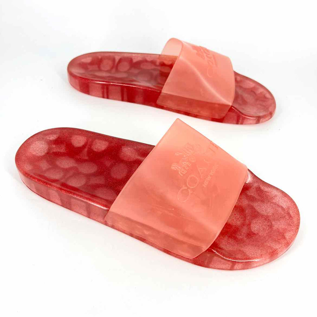 Shoe Size 9 Coach Pink Sandals