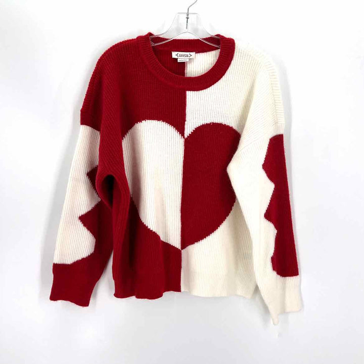Size L NANETTE LEPORE Red Sweater