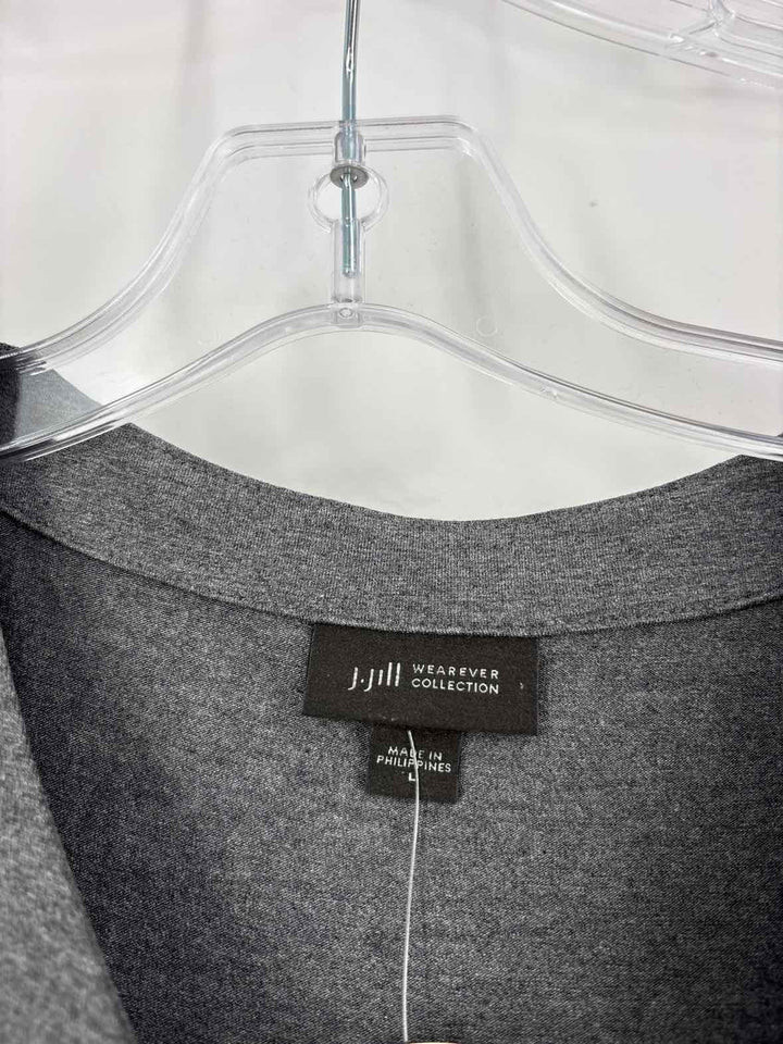 Size L J JILL Gray Shirt