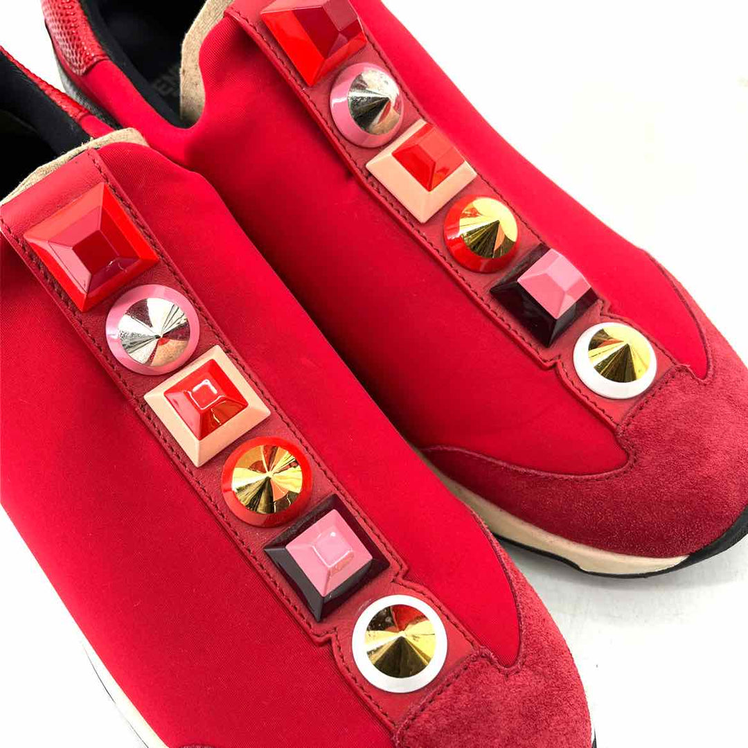Shoe Size 37 Fendi Red Luxury - Sneakers