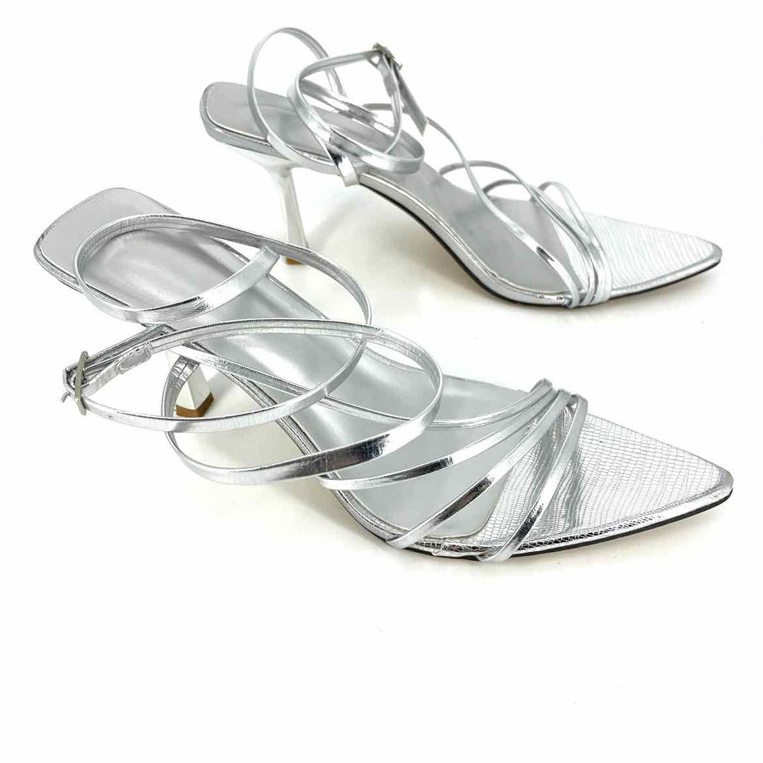 Shoe Size 42 Silver Pumps