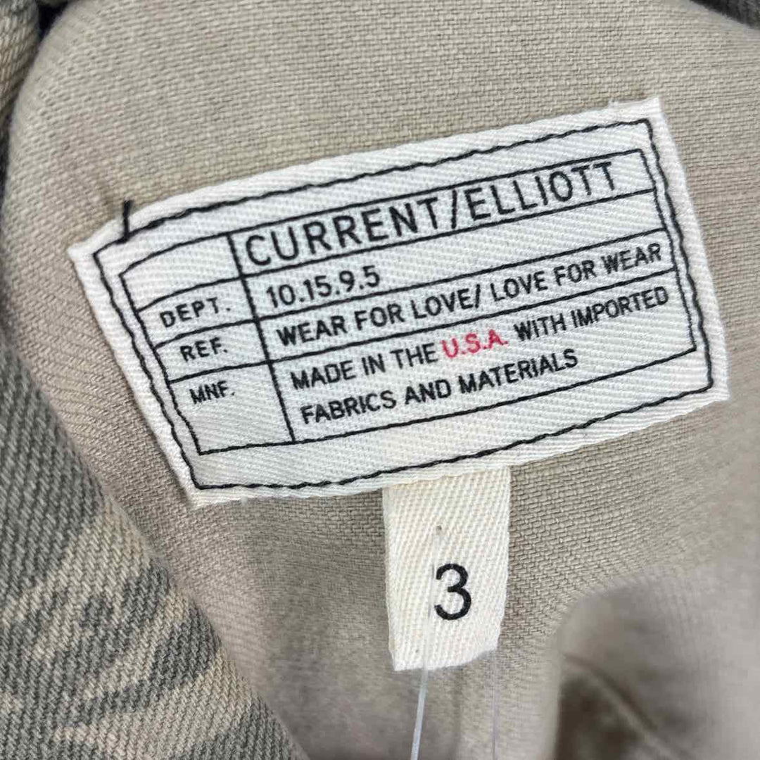 Size XL CURRENT ELLIOTT Olive Jacket