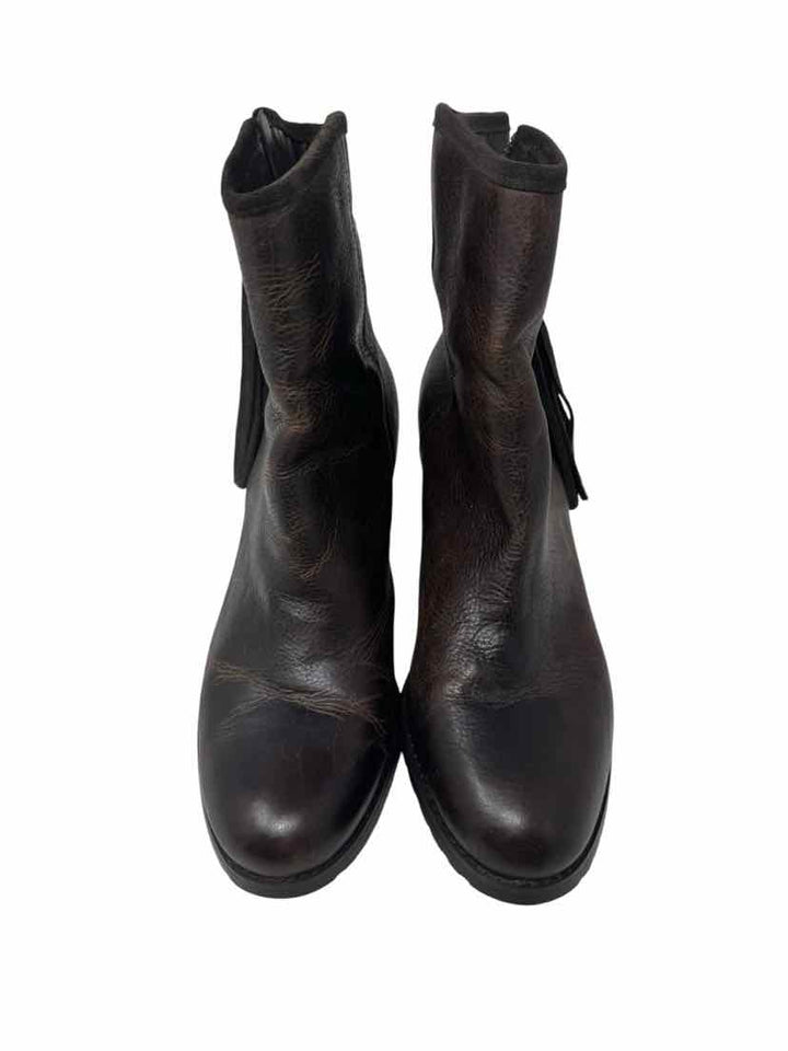 Shoe Size 11 RALPH LAUREN Brown Leather Boots