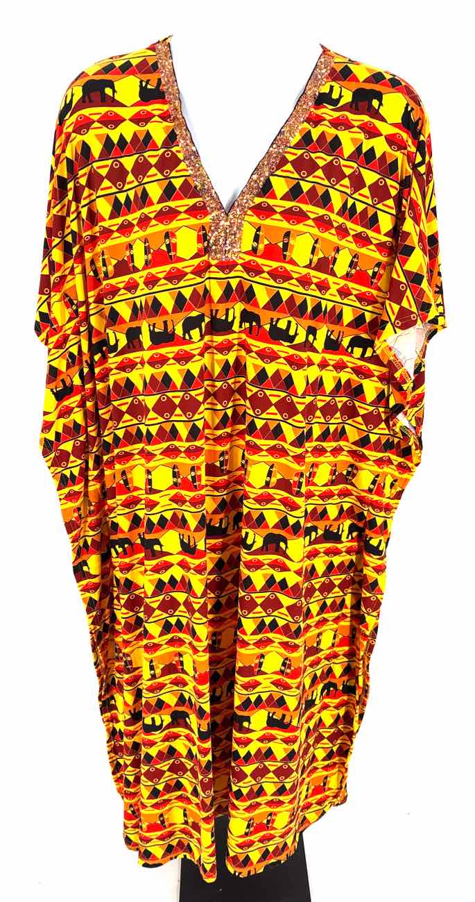 Size One Size Yellow Dress