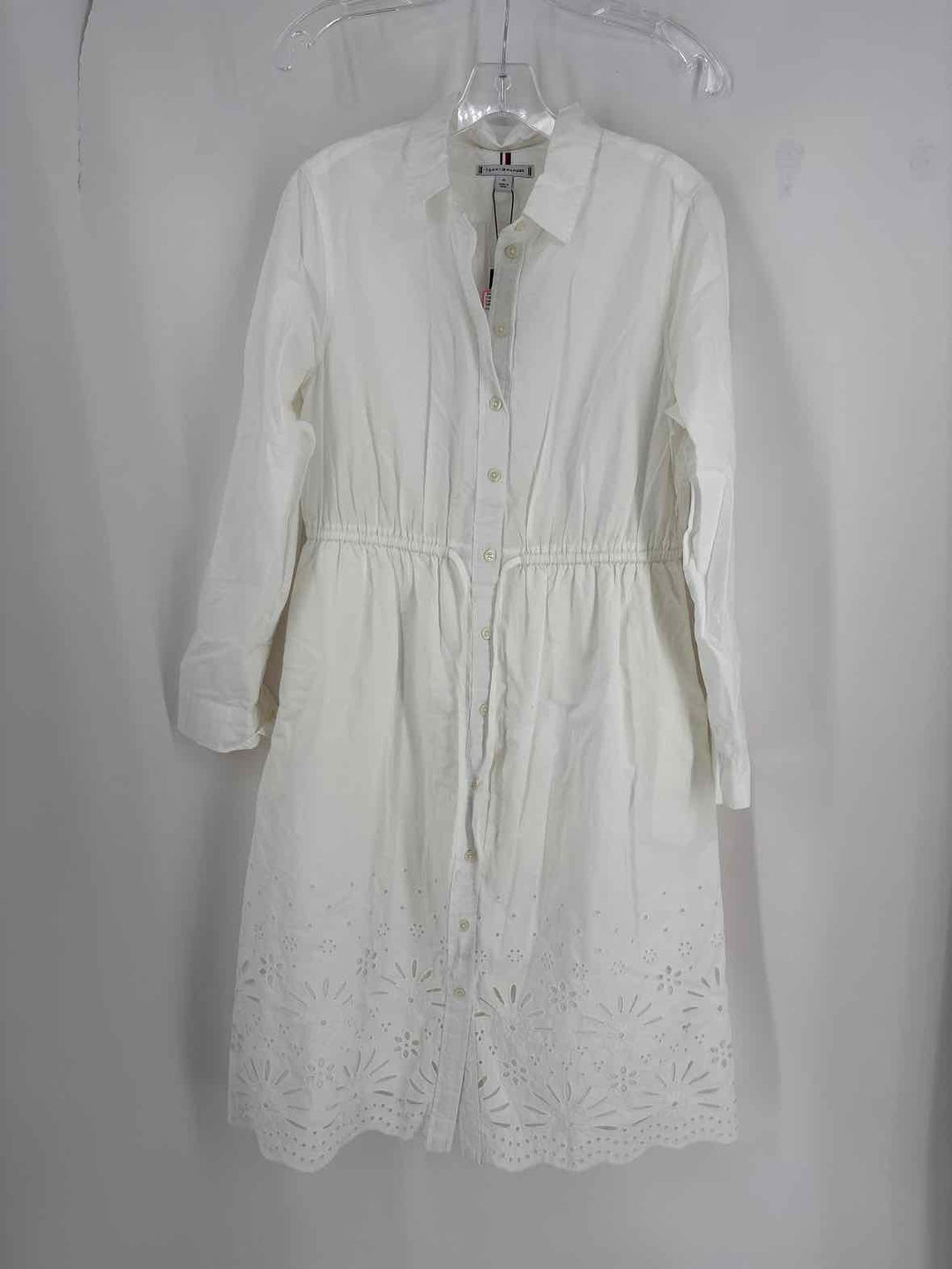 Size M TOMMY HILFIGER White Dress