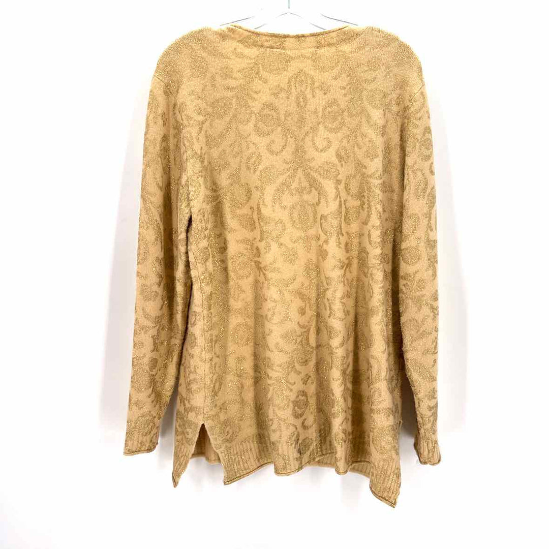 Size L SOFT SURROUNDINGS Tan Sweater