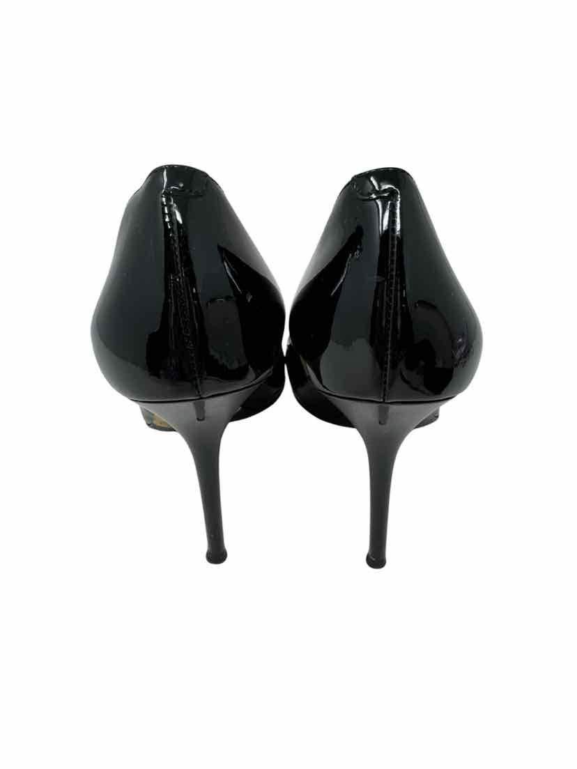 Shoe Size 37.5 JIMMY CHOO Black Patent Heels