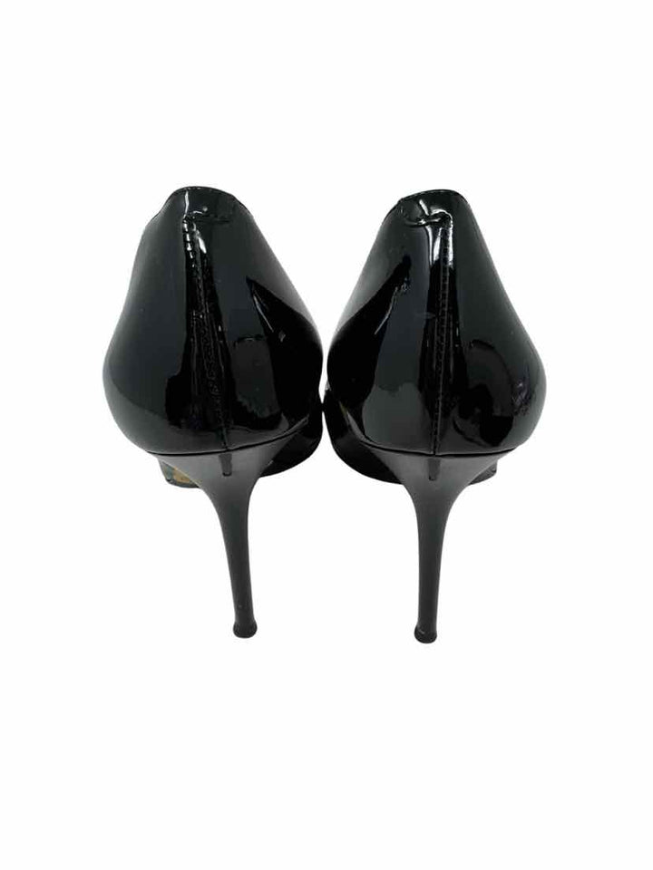 Shoe Size 37.5 JIMMY CHOO Black Patent Heels