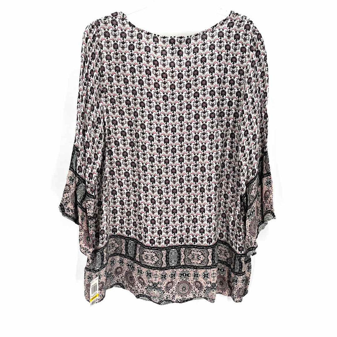 Size M Style & Co Multi-Color Knit Shirt