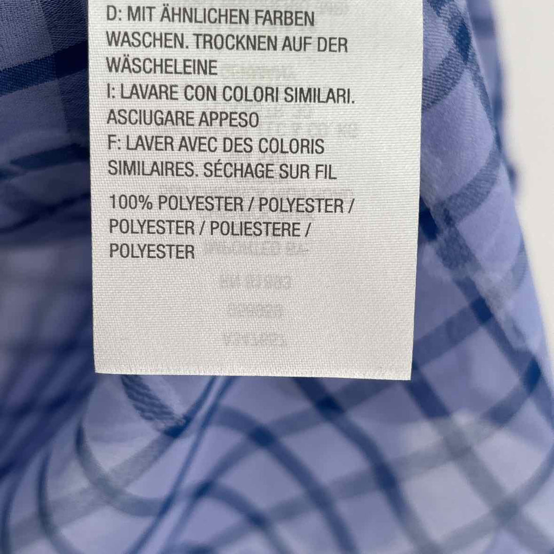Size L LOGO Blue Shirt
