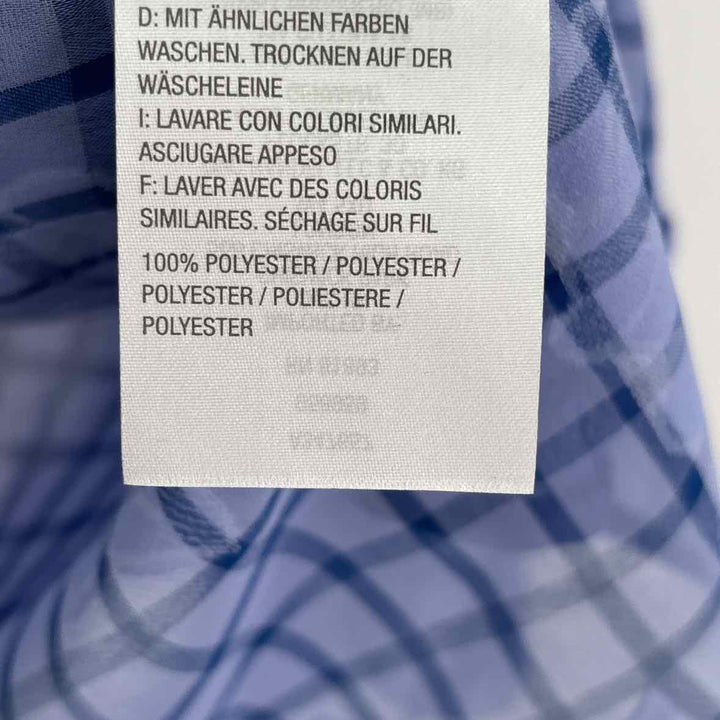 Size L LOGO Blue Shirt