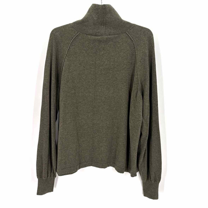 Size L LILLA P Olive Sweater
