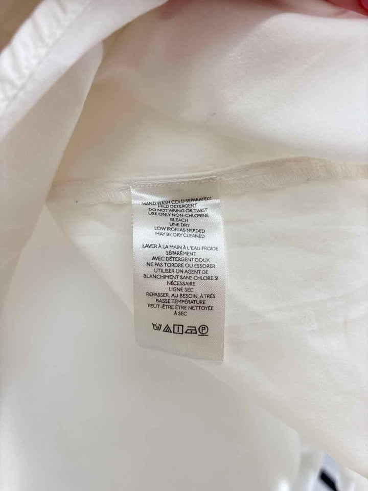 Size XS Pilcro & the Letterpress White Shirt