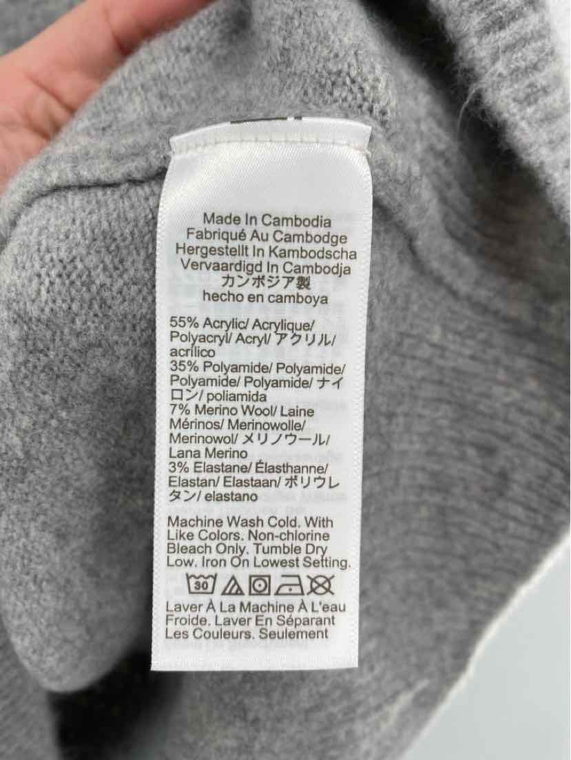 Size M J Crew Gray Vest