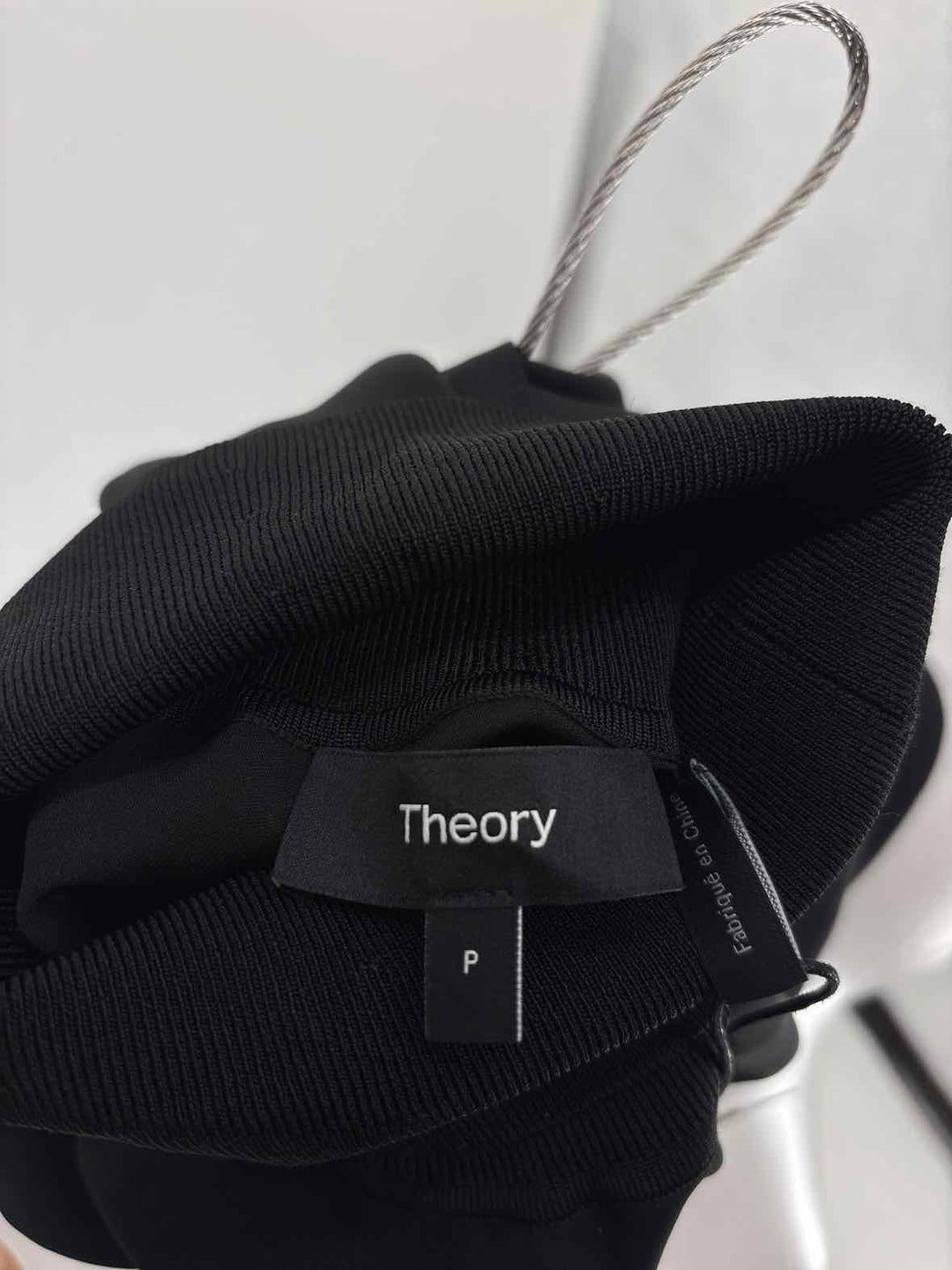 Size Petite THEORY Black Shirt