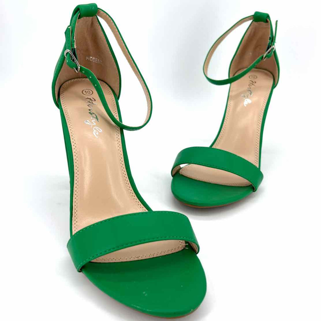 Shoe Size 10 Green Pumps