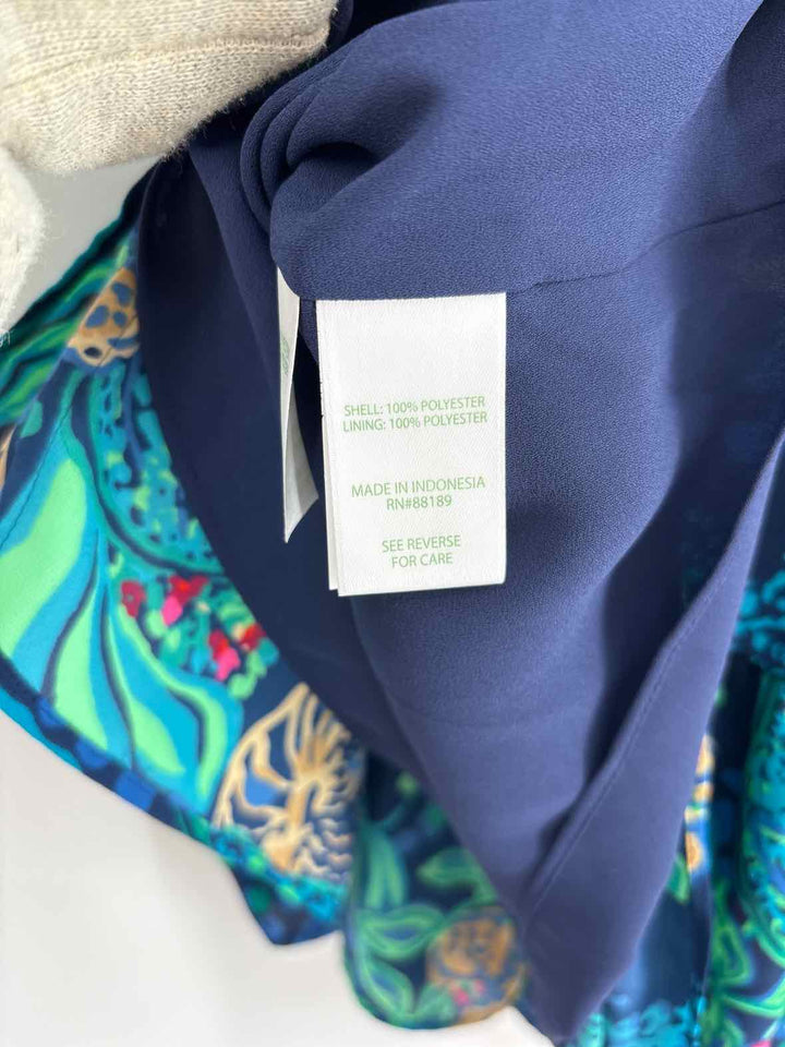Size 6 Lilly Pulitzer Navy Dress